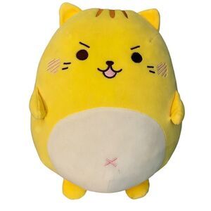 Mochipuni Picnyan Doyan Menma Yellow Cat Plush 14”